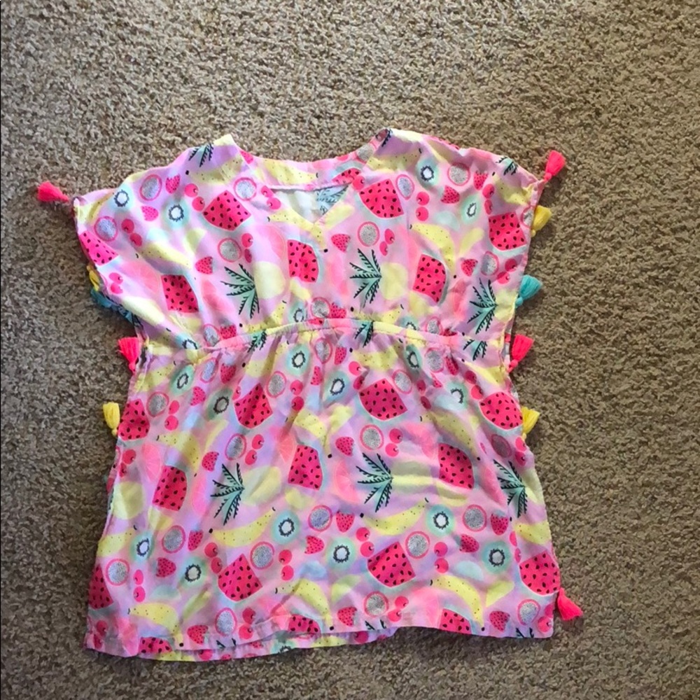 Cat & Jack swimsuit cover size 7/8